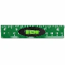 Nivel de plastico 12- 30cm 3 burbujas  Lion tools (4).webp