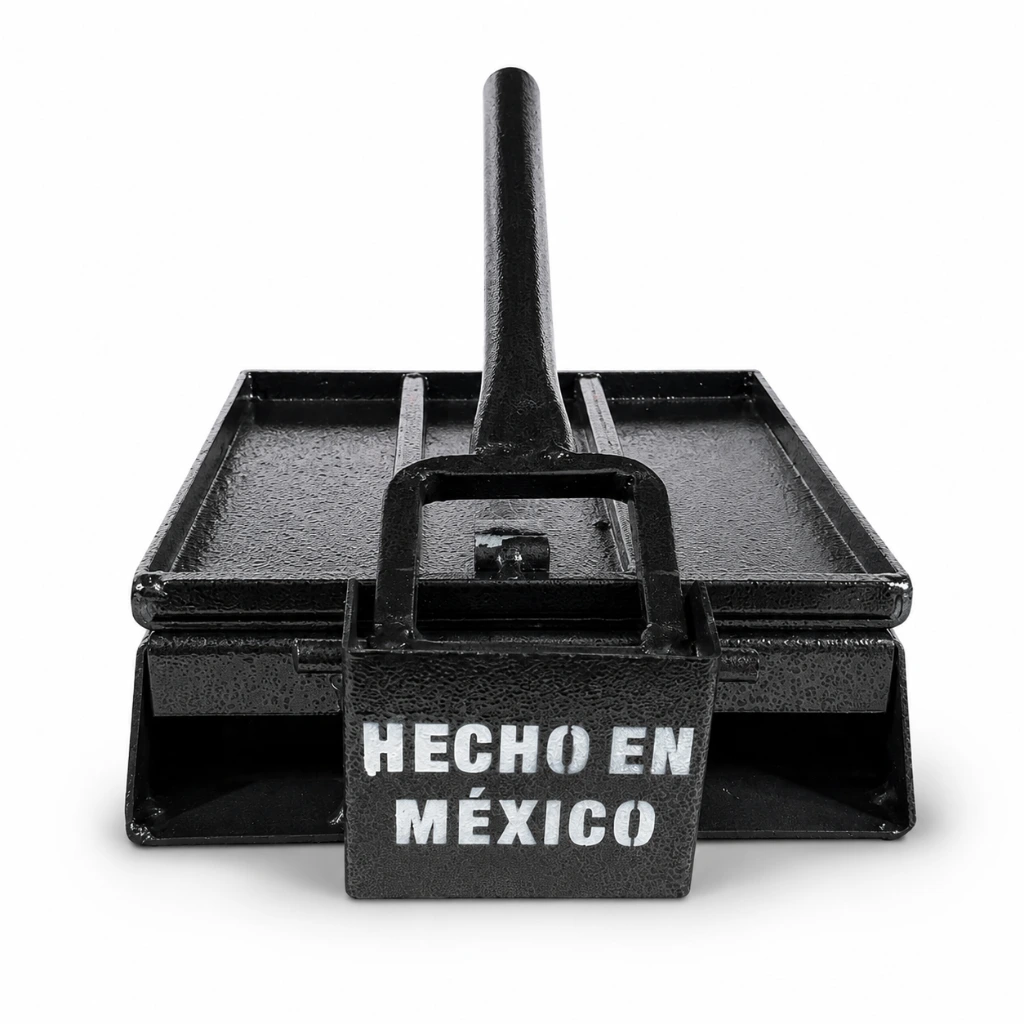 Prensa para tortillas 20cm×20cm cuadrada metal   Mexico (1).webp