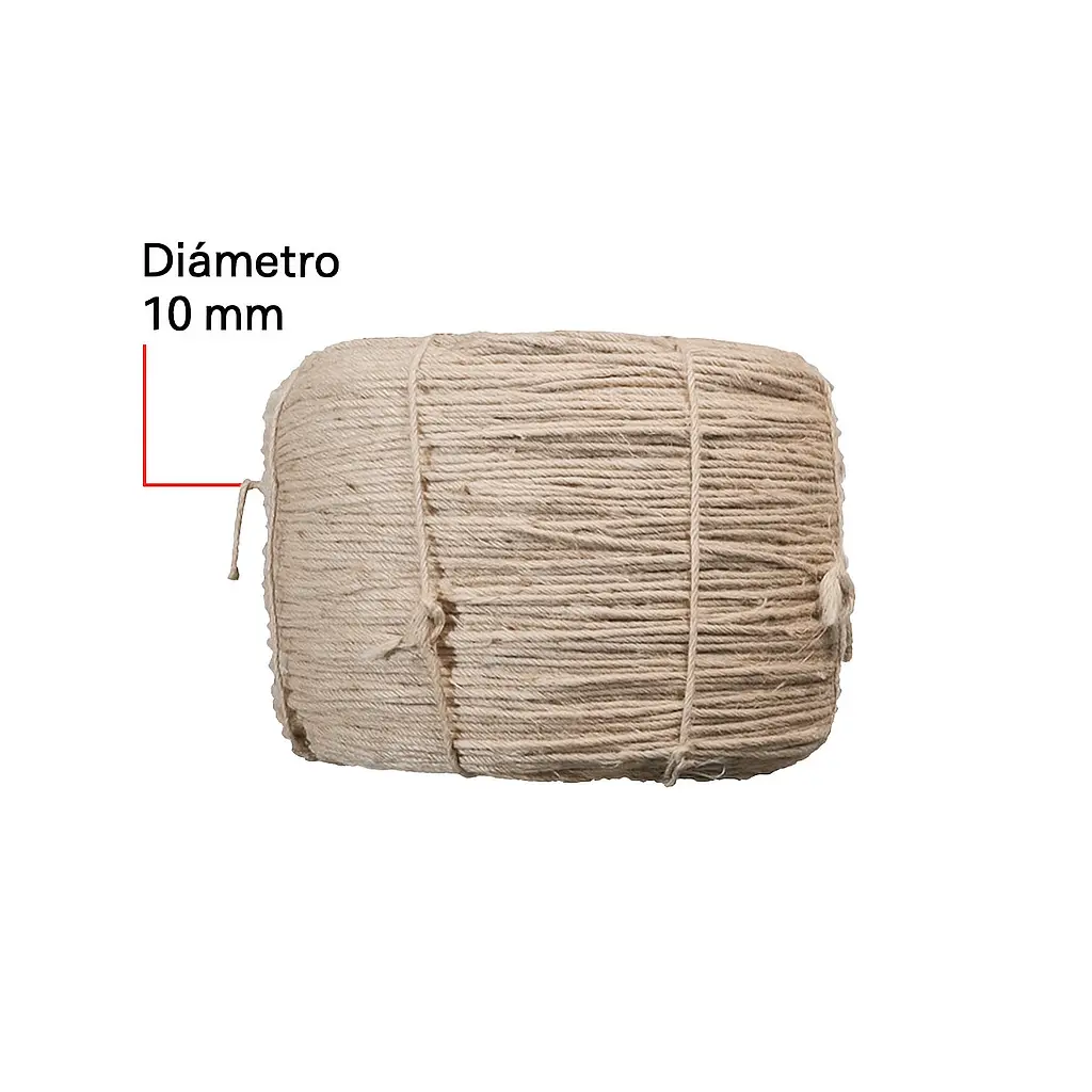 Rollo de mecate ixtle henequen con muestra 10mm.webp