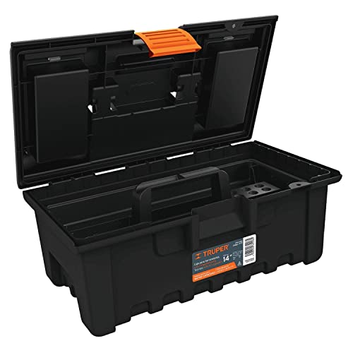 Caja para herramienta de 17" industrial, broches metálicos