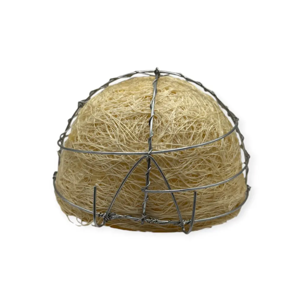 Nido de ixtle media bola con base de alambre chico (2).webp
