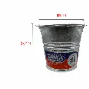 Balde lámina No.4 galvanizado  Cubasa medida.webp