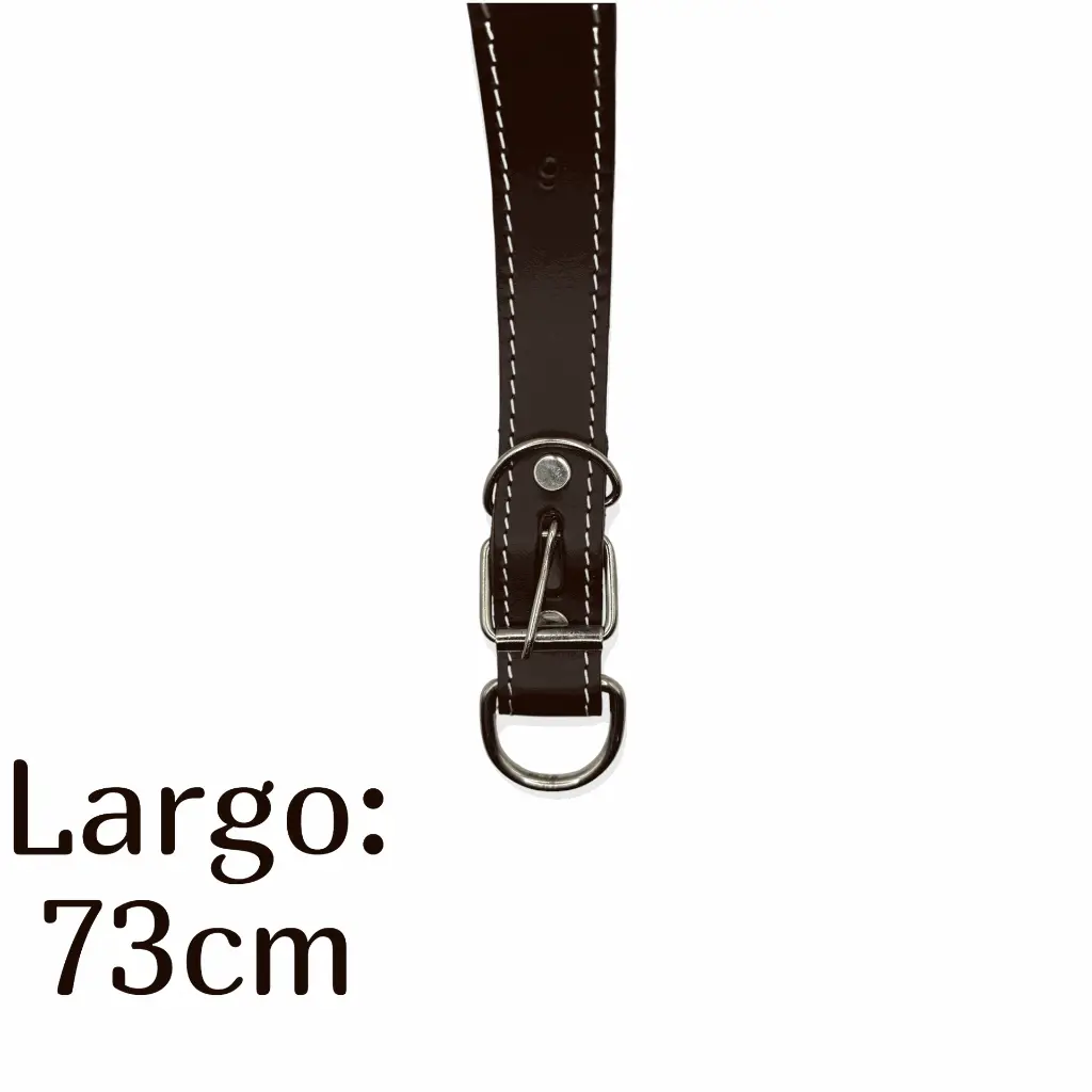 Collar para perro #5 grande piel o vaqueta  Kanio (2).webp