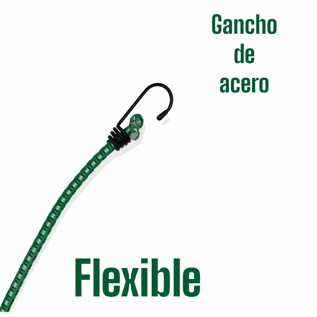 Liga elástica 64 con ganchos 1 pieza  Lion Tools (3).webp