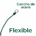 Liga elástica 24 con ganchos 1 pieza  Lion Tools (1).webp