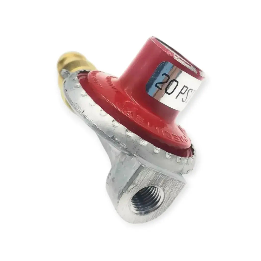 Regulador de gas Alta presión Rojo para fogon  Precimex (2).webp