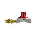 Regulador de gas Alta presión Rojo para fogon  Precimex (1).webp