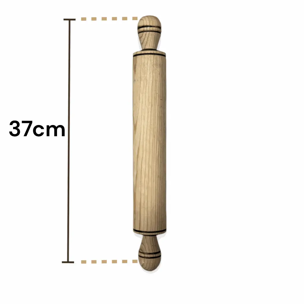 Rodillo para cocina 37cm Madera  (1).webp