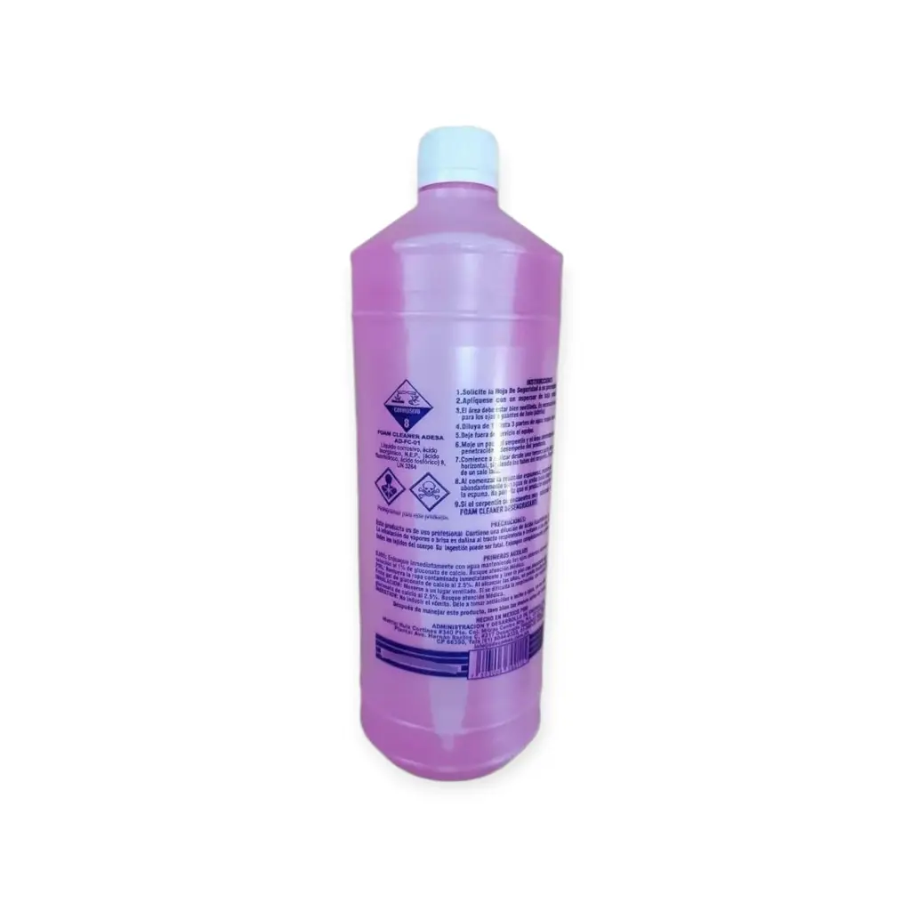 Foam Cleaner 1L Rosa Limpiador de aires Acido (2).webp