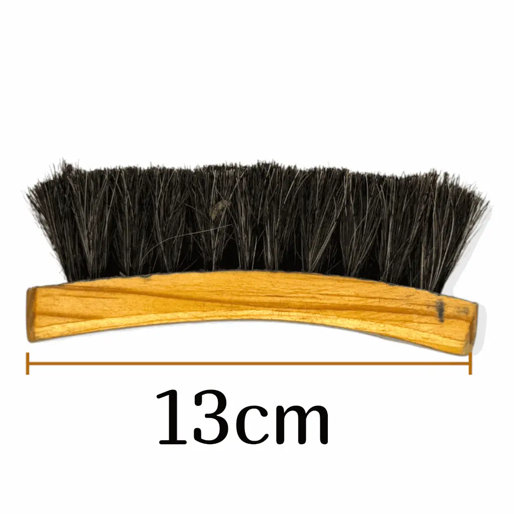 Cepillo para bolero #1 13 cm  Cerdas naturales  Bolear medidas.webp