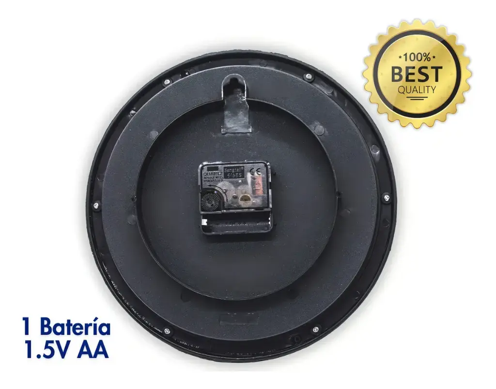 Reloj de pared redondo Negro 25 (5).webp