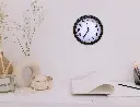 Reloj de pared redondo Negro 25 cm.webp