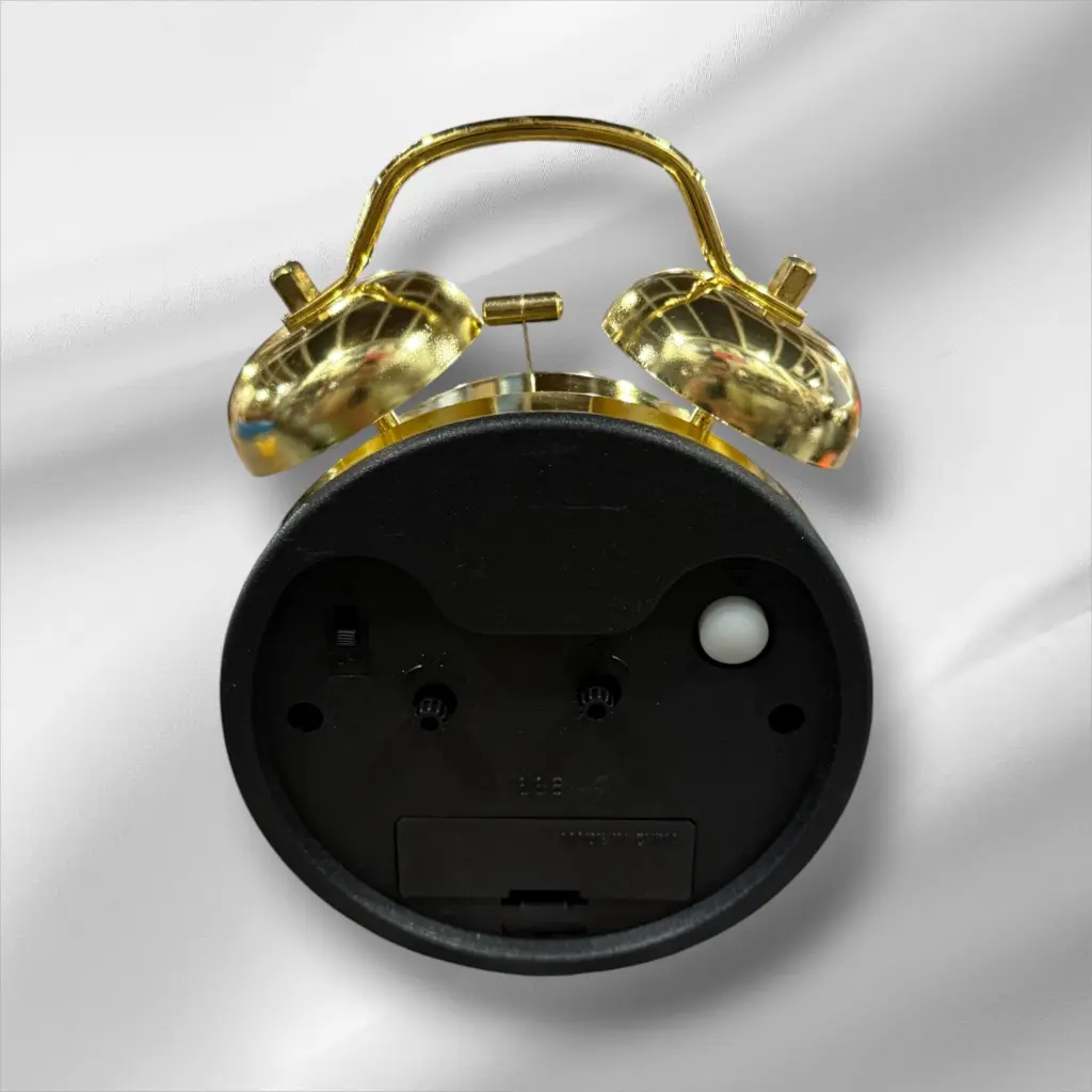 Reloj despertador Doradoblanco 10cm (3).webp
