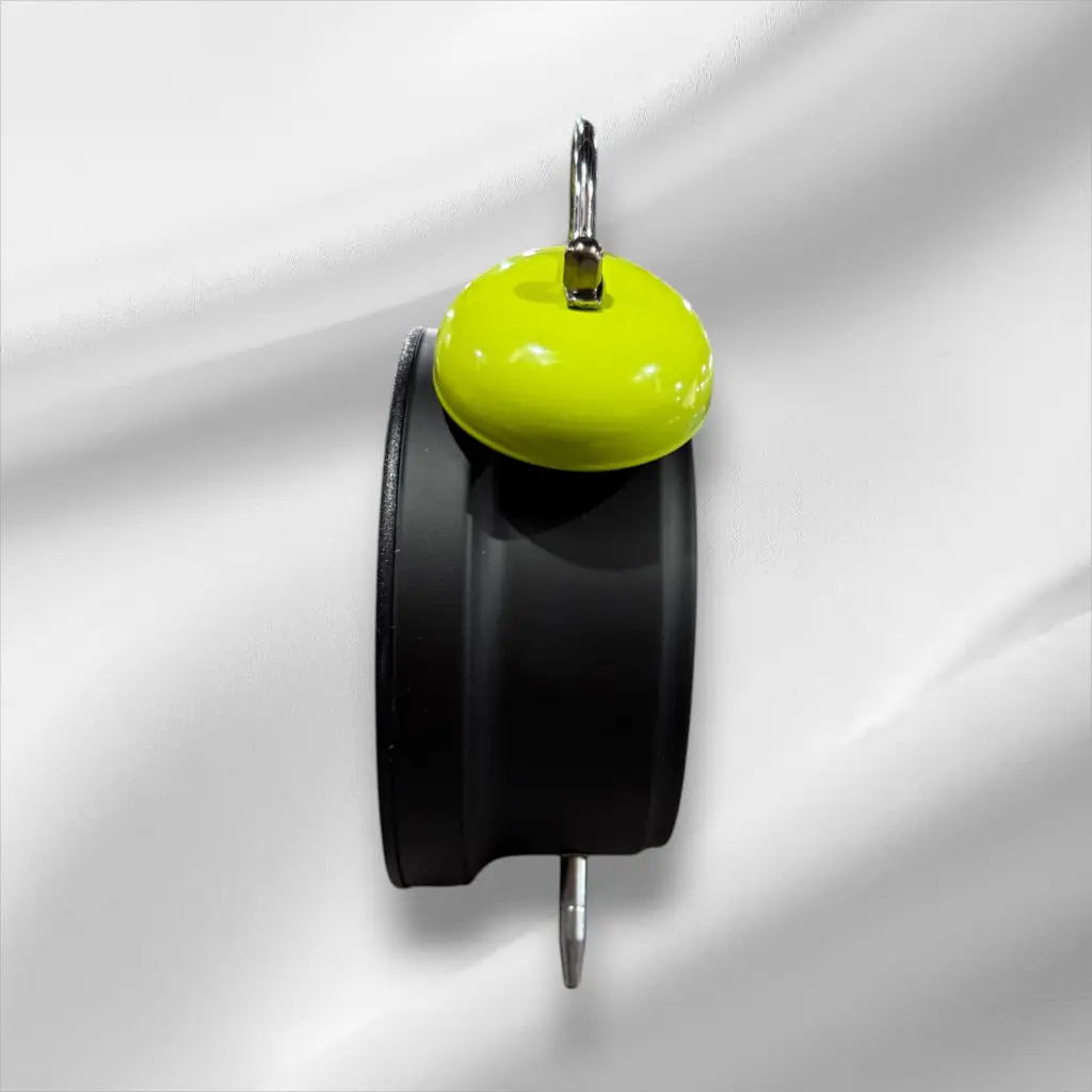 Reloj despertador negrocolores 10cm  Twin Bell   (1).webp