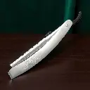 Navaja para barbero metal  Rasurar  Curtis (3).webp