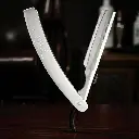 Navaja para barbero metal  Rasurar  Curtis (2).webp