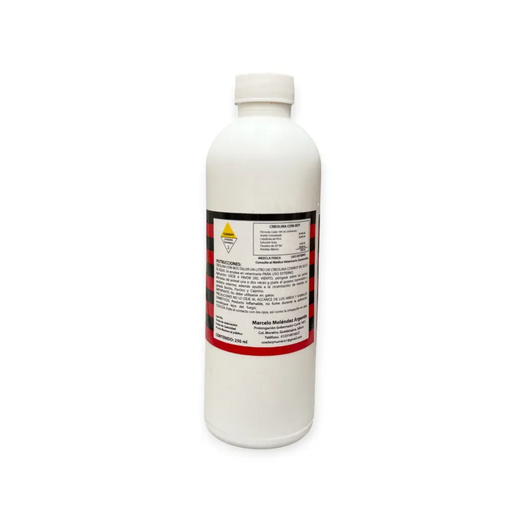 Botella Creolina 250ml Desinfectante    Cow boy (1).webp