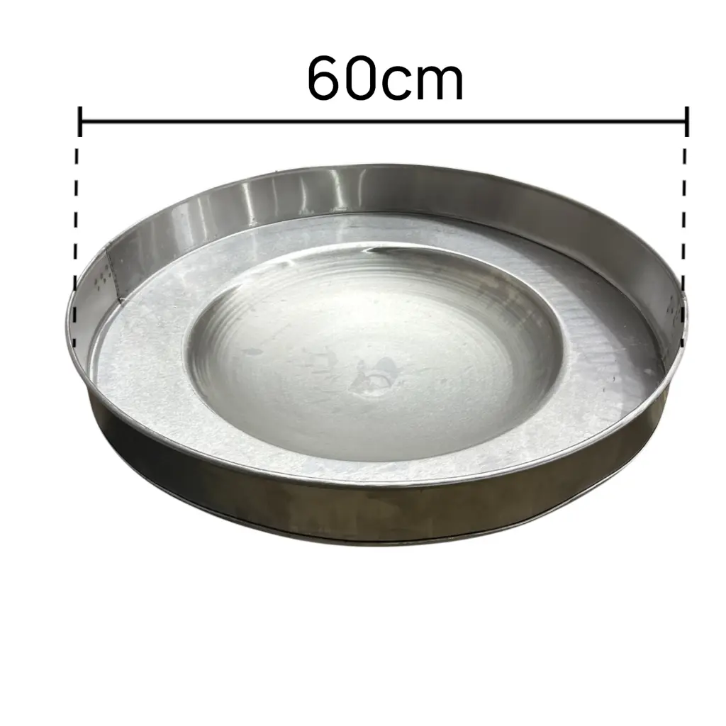 Comal - Disco con pozo 60cm  Acero galvanizado medidas.webp