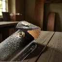 Funda de cuero T5 GDE para navaja negra-cafe (5).webp