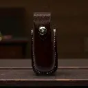 Funda de cuero T5 GDE para navaja negra-cafe (6).webp