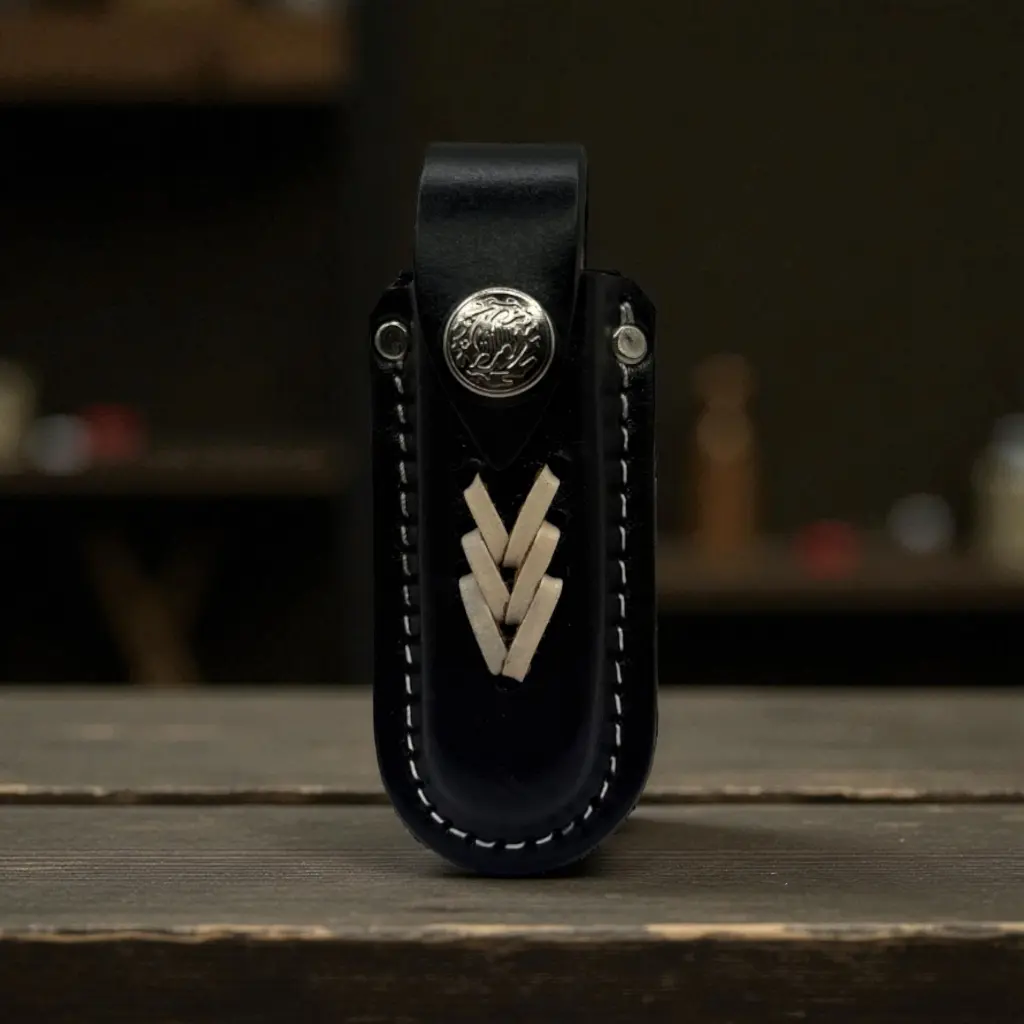 Funda de cuero cucharada para navaja negra-cafe  (1).webp