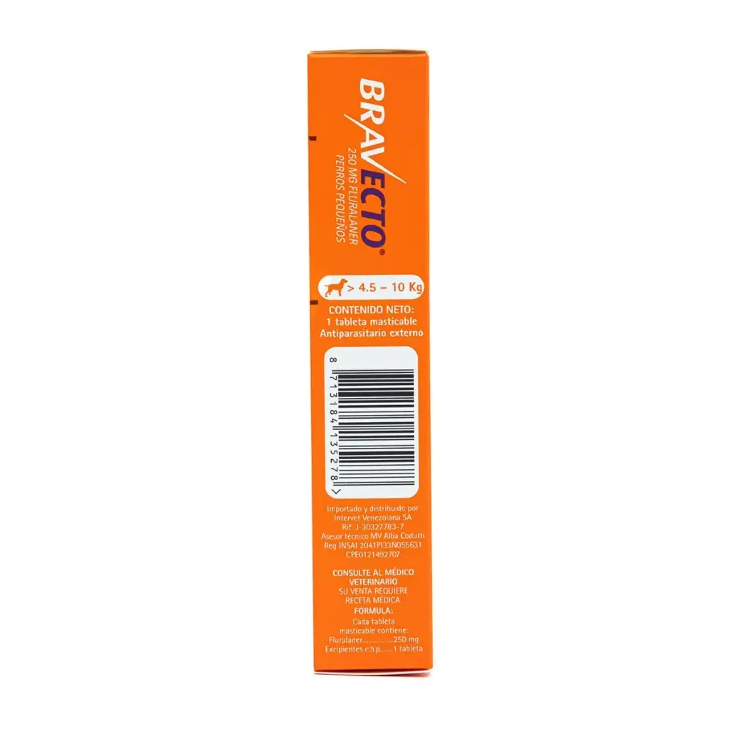 Bravecto Chew Tableta Masticable Antiparasitaria Externa para Perro 4.5 a 10 kg con 3pz  (1).webp