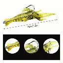 Paquete de Curricán para pesca Tipo camaron chico Señuelos con 10pz   Anzuelo  (4).webp