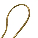 Plastico redondo para tejer silla Rejilla Hilo dorado mate (1).webp