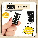 Domino con 28pz de plastico negra  (3).webp
