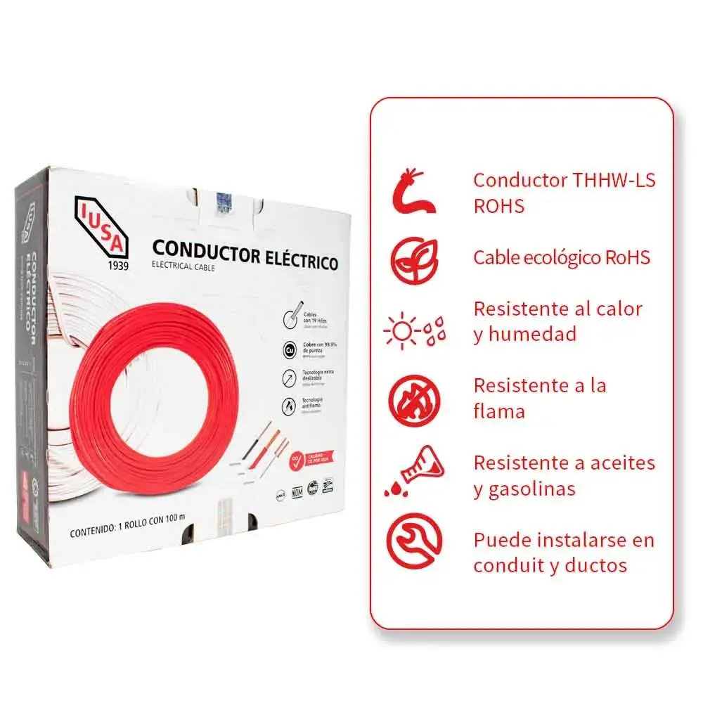 Rollo cable #12 THW-LS 100 m  IUSA Electrico (3).webp