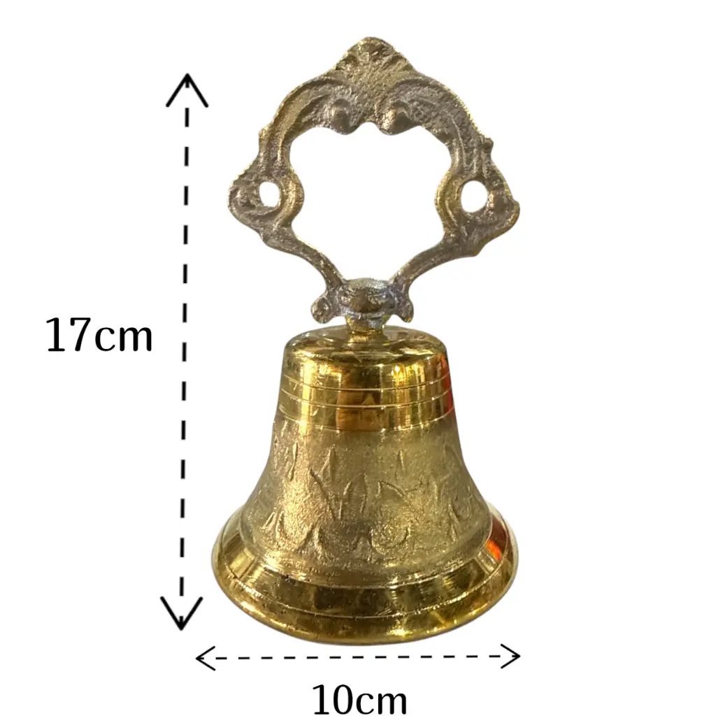 Campana de bronce #7 Timbre medida.webp