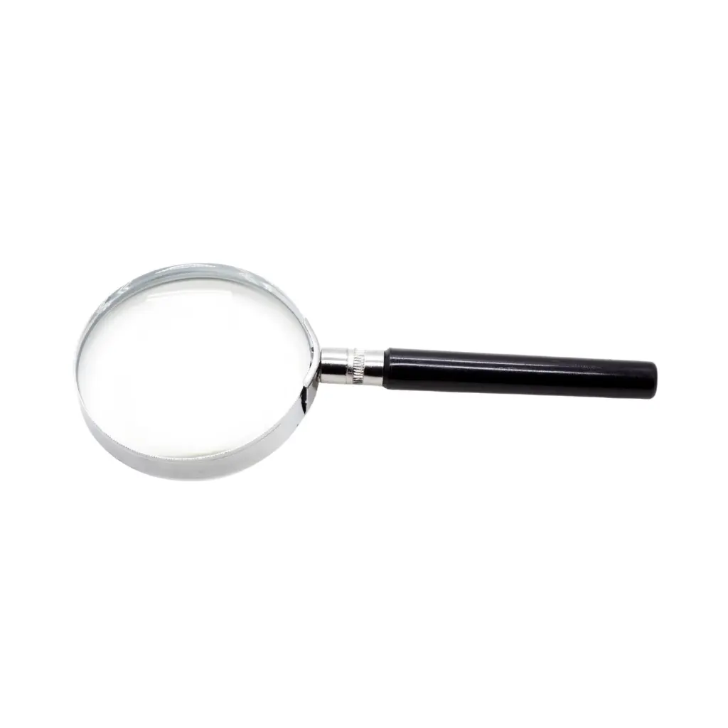 Lupa de vidrio aro metal 6cm  Lobo (2).webp