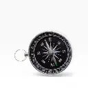 Brújula escolar economicé con argolla metal plata  Lobo (3).webp