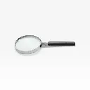 Lupa de vidrio aro metal 7.5cm  Lobo (3).webp