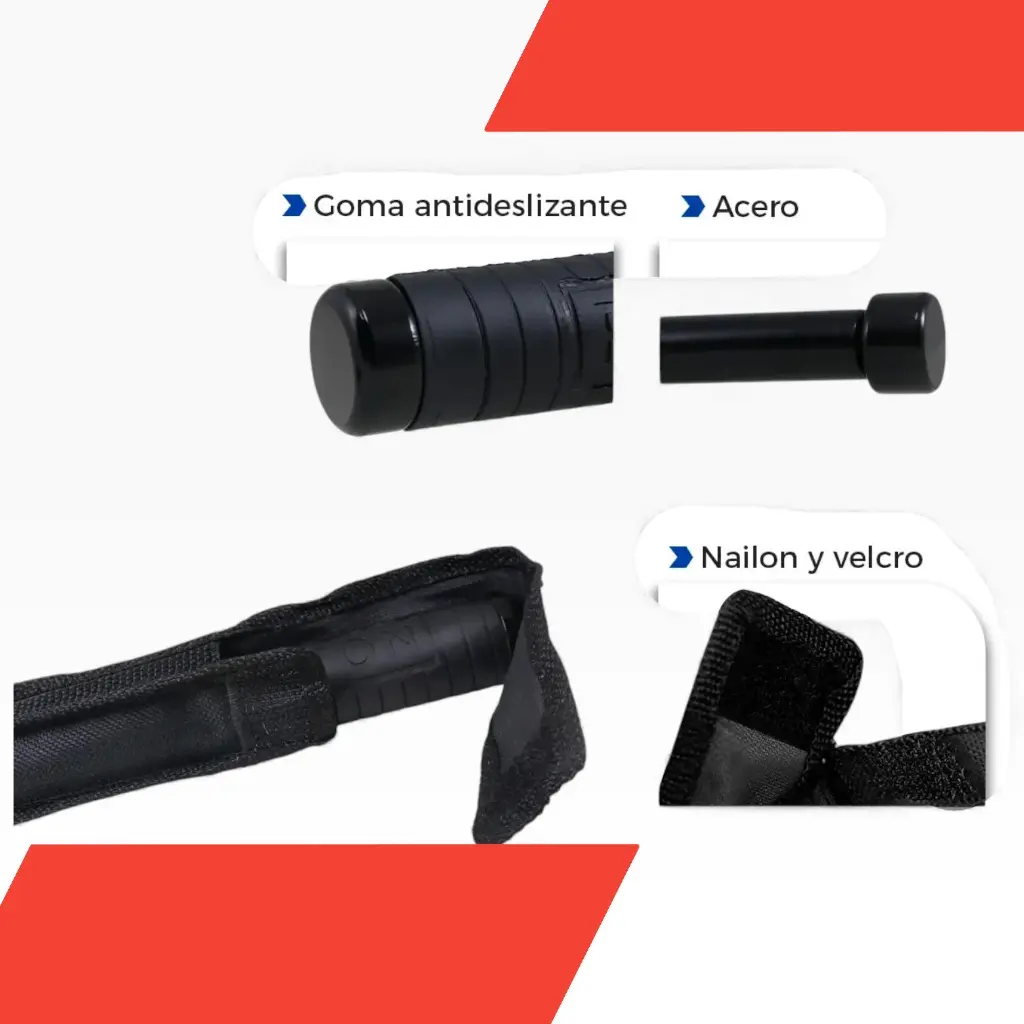 Baston de seguridad Negro retráctil 60cm (3).webp