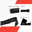 Baston de seguridad Negro retráctil 60cm (3).webp