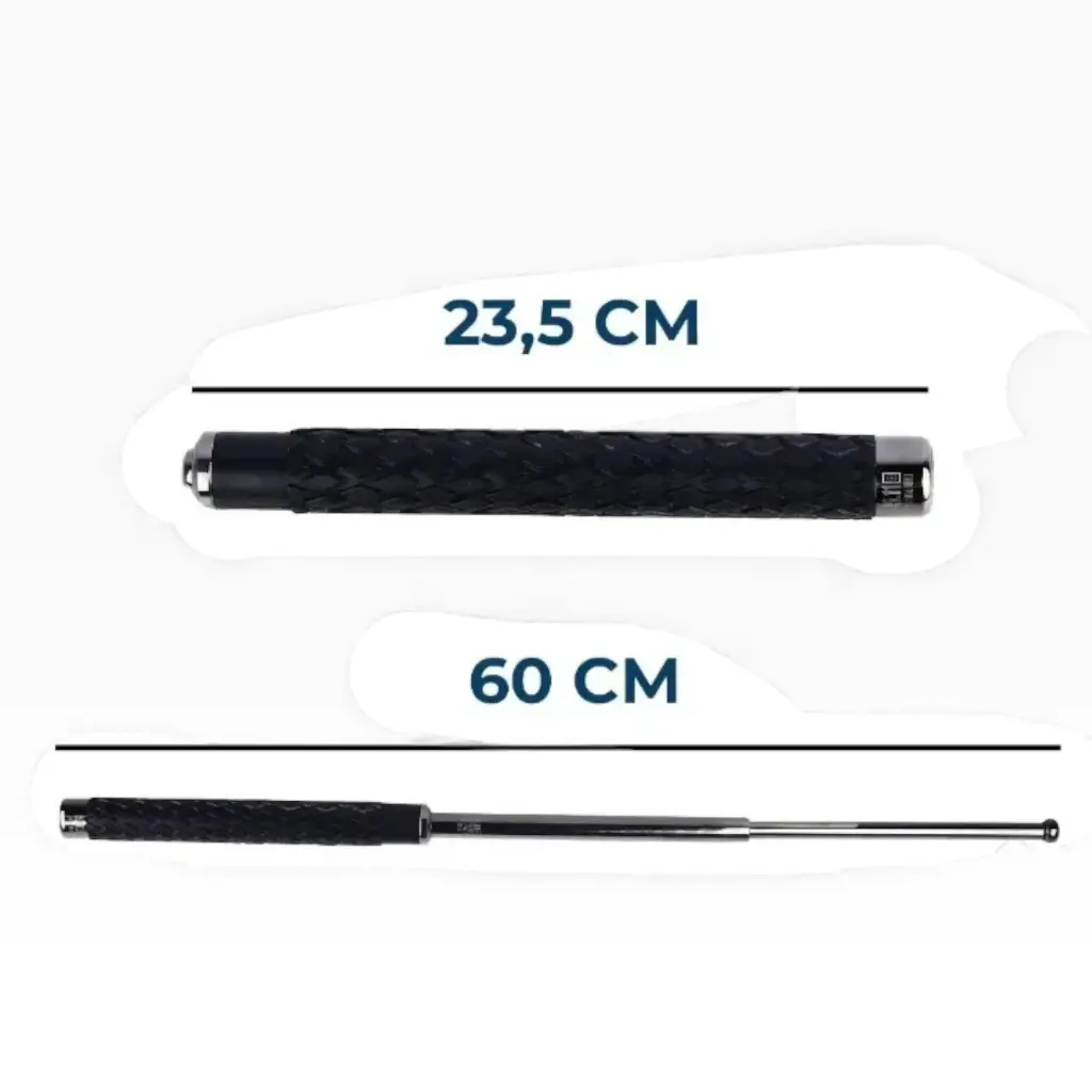 Baston de seguridad Plata retráctil 60cm  (2).webp