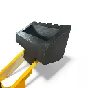 Juguete Retro excavadora de madera Mediano Pintado  Caterpillar  (2).webp
