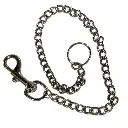 Cadena con bandola y destorcedor de fierro Llavero  Leontina (2).webp