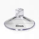 Ventosa de plástico 33mm Chico transparente  Chupón (3).webp