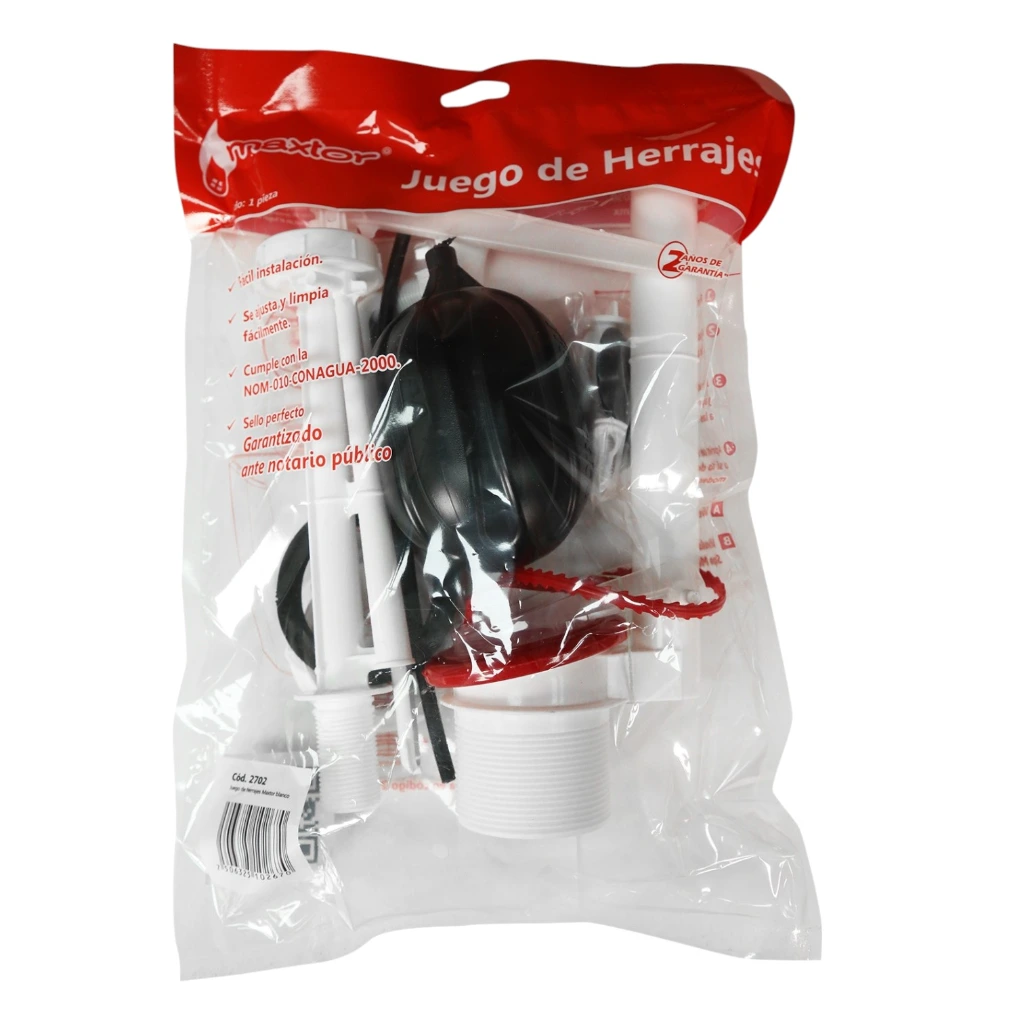 Juego accesorios para wc 2 Maxtor 2702 herraje  Fleximatic (1).webp