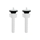 Juego de tornillos para acoplar sanitario de resina acetal W2483  Fleximatic (2).webp