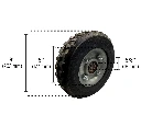 Rueda para diablo #8 balero doble con tornillo  Llanta (3) (1).webp