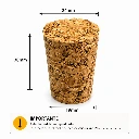 Tapón de corcho #009  Natural (1).webp