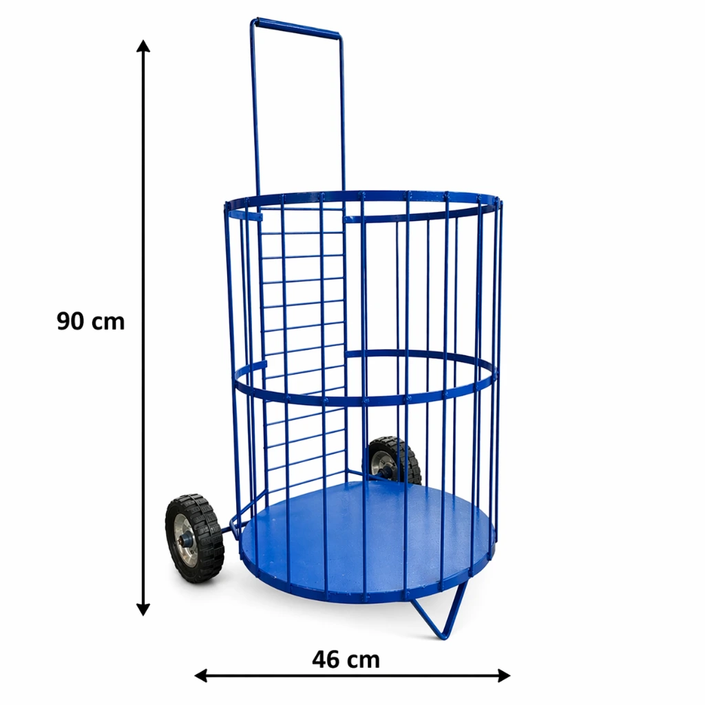 Carrito para mandado Fijo Redondo con Canasta.webp