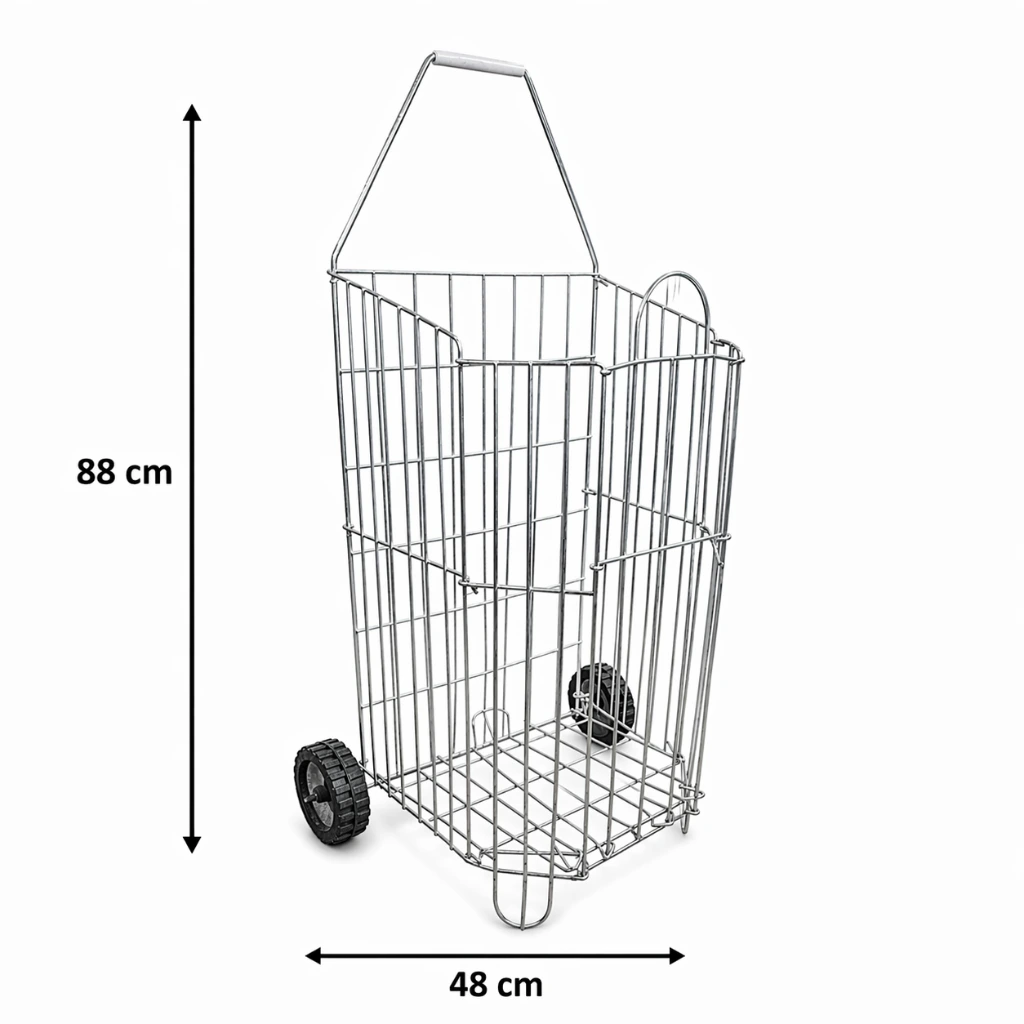Carrito para mandado Plegable con Canasta (3).webp