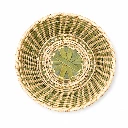 Tortillero palma blanco grande sin tapa 18cm×8cm (3).webp
