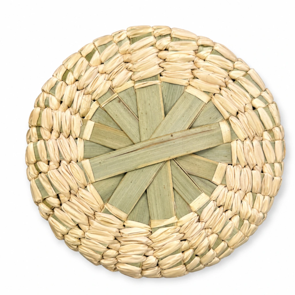 Tortillero palma blanco grande sin tapa 18cm×8cm (2).webp