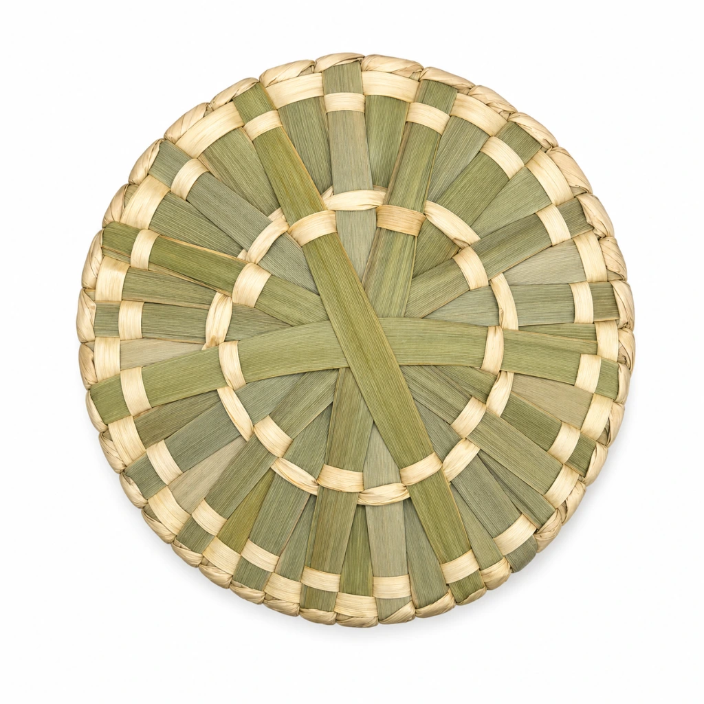 Tortillero palma blanco chico sin tapa 18cm×5cm (1).webp