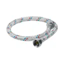 Manguera lavabo/fregadero aluminio 1/2"x1/2" 55 cm | Foset